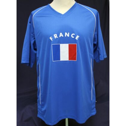 T-Shirt Frankreich (100% Polyester)